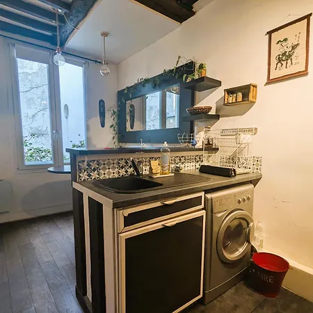 Charming Pied-a-terre - Marais Lägenhet Paris